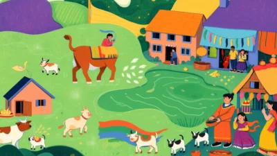 Essay on Life in Indian Villages in Hindi - भारत में गांवों का जीवन पर निबंध