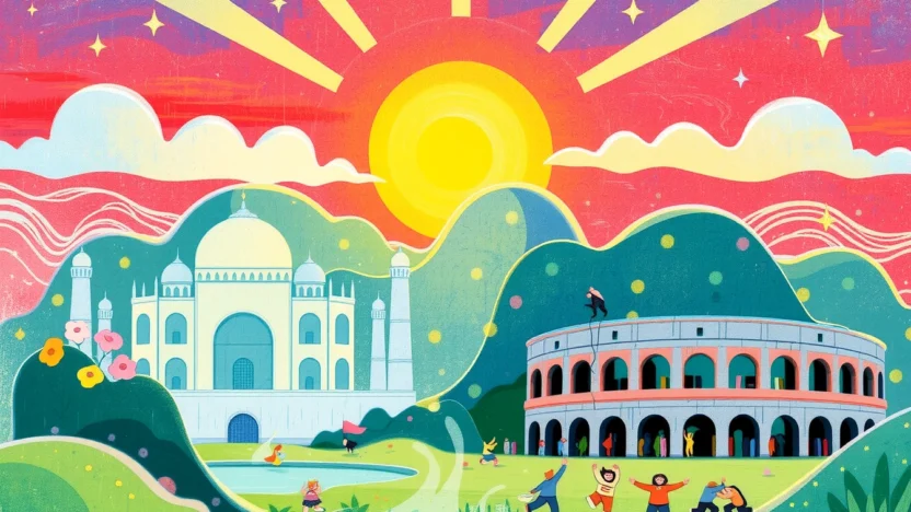 Essay on Seven Wonders of the World in Hindi - दुनिया के सात अजूबे पर निबंध