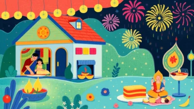 Essay on My Favorite Festival Diwali in Hindi - मेरा प्रिय त्यौहार दिवाली पर निबंध