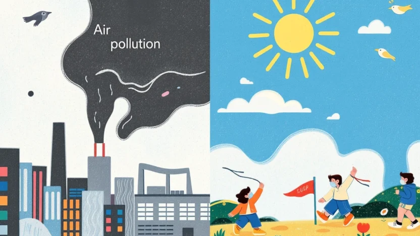 Essay on Air Pollution in Hindi - वायु प्रदूषण पर निबंध पर निबंध