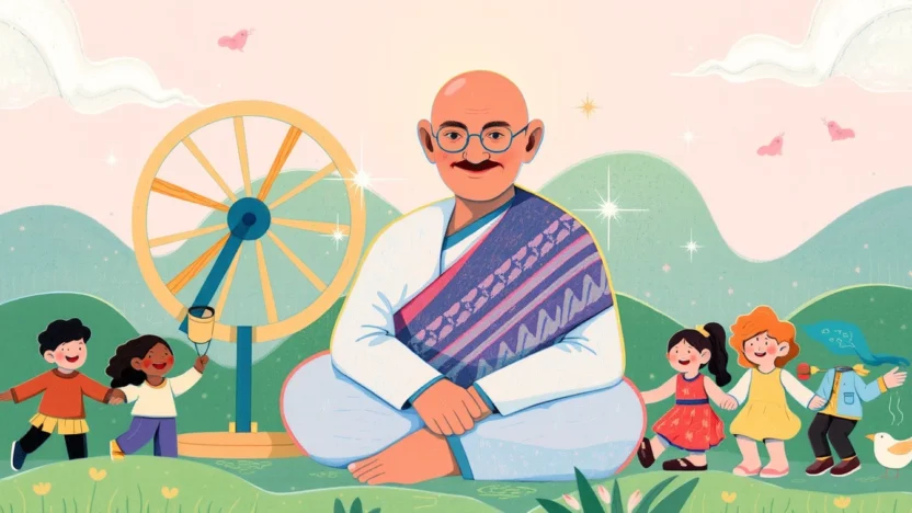 Essay on My Favorite Leader Mahatma Gandhi in Hindi - मेरे प्रिय नेता महात्मा गांधी पर निबंध