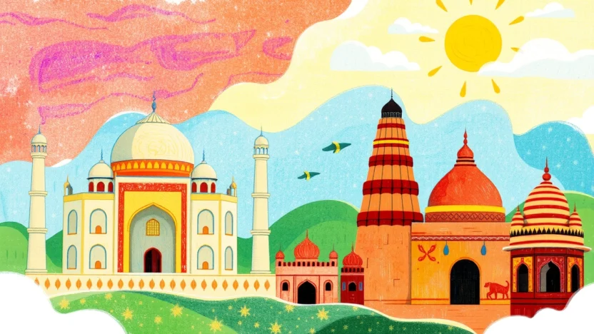 Essay on Historical Monuments of India in Hindi - भारत के ऐतिहासिक स्मारक पर निबंध