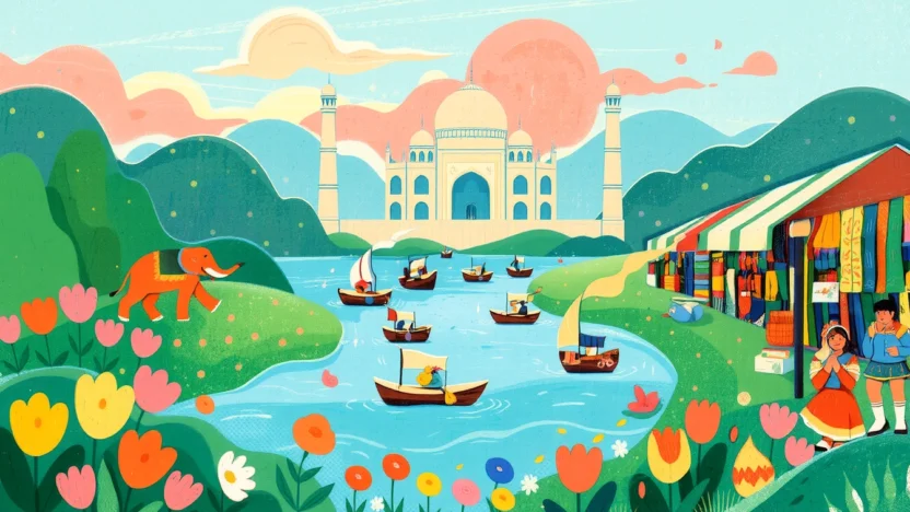 Essay on My Country and Its Beauty in Hindi - मेरा देश और उसकी सुंदरता पर निबंध