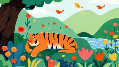 Essay on National Animal of India in Hindi - भारत की राष्ट्रीय पशु पर निबंध