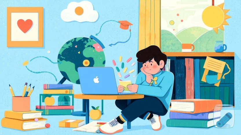 Essay on Study and Internet in Hindi - पढ़ाई और इंटरनेट पर निबंध