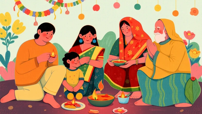 Essay on Indian Values and Traditions in Hindi - भारतीय संस्कार और परंपराएं पर निबंध