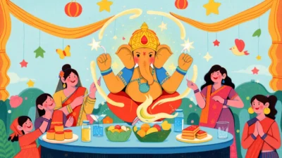 Essay on My Favorite Festival Ganesh Chaturthi in Hindi - मेरे प्रिय त्योहार गणेश चतुर्थी पर निबंध