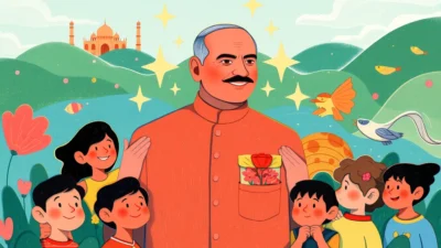 Essay on My Favorite Leader Nehruji in Hindi - मेरे प्रिय नेता नेहरूजी पर निबंध