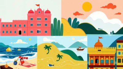 Essay on My Favorite Tourist Destinations in Hindi - मेरे पसंदीदा पर्यटन स्थल पर निबंध