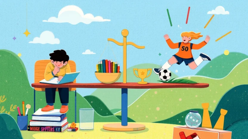 Essay on Balance Between Studies and Sports in Hindi - पढ़ाई और खेल का संतुलन पर निबंध