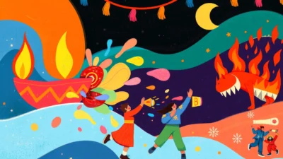 Essay on Major Festivals of India in Hindi - भारत के प्रमुख त्यौहार पर निबंध